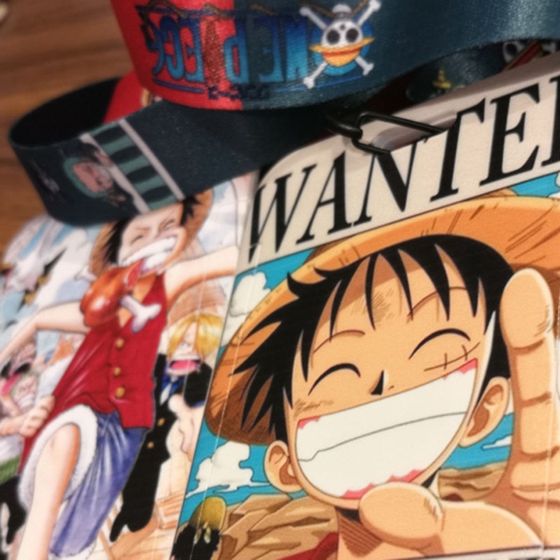 Dây Đeo Thẻ Nhân Vật Hoạt Hình One Piece