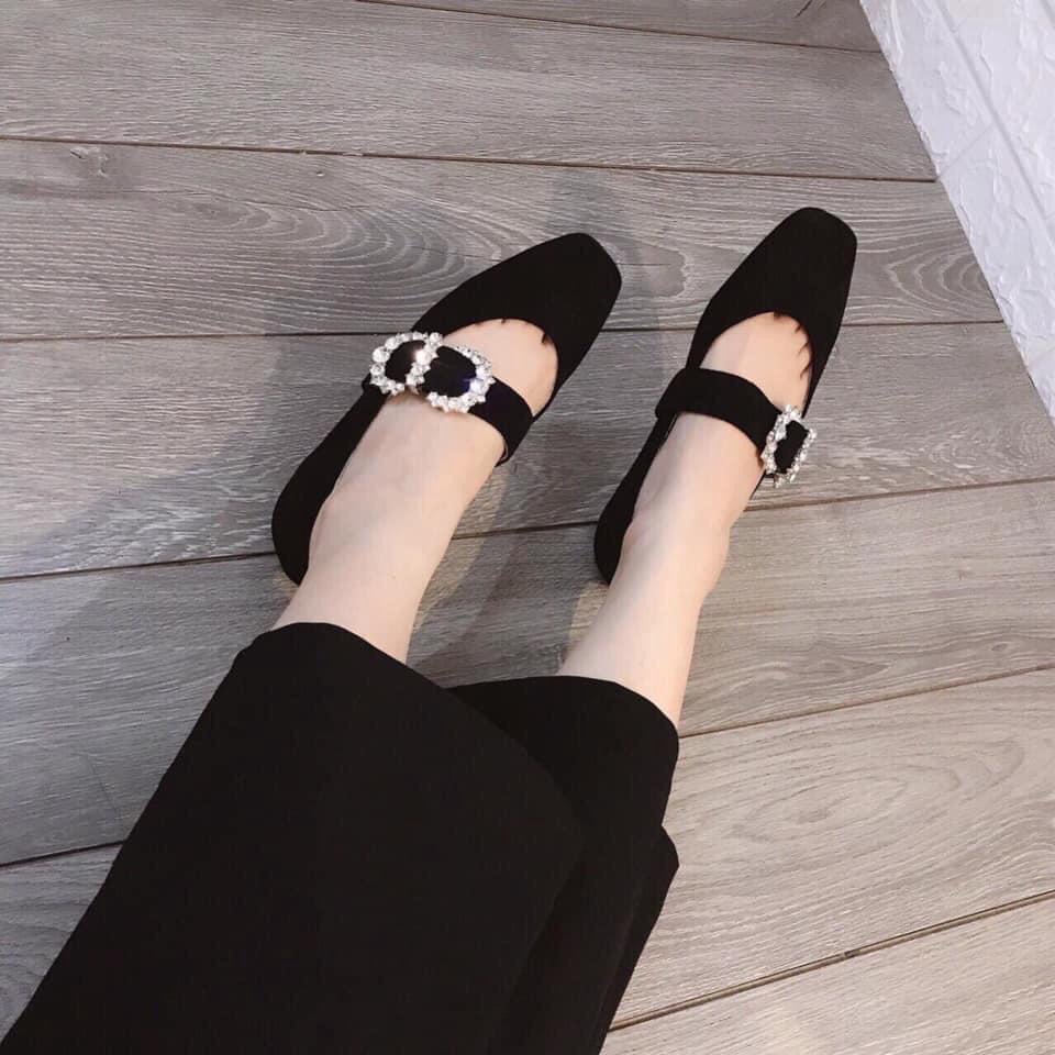 Giày sục, giày búp bê khuy đá mẫu mới 2020 | BigBuy360 - bigbuy360.vn