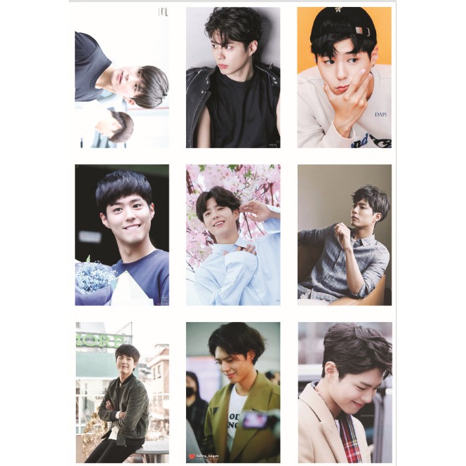 Lomo card 63 ảnh PARK BO GUM