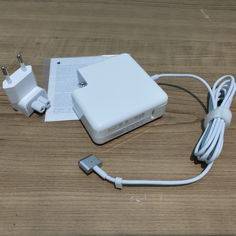 Bộ sạc chữ T cho Macbook pro And Air Retina 15 inch 2012 2013 2014 2015 Magsafe 2 85W