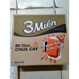 Thùng mì Ba miền tôm chua cay,bò rau thơm