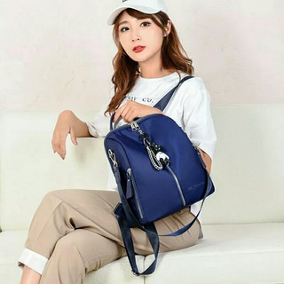 Ba Lô Nylon Đa Năng Thời Trang Cho Nữ