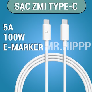 Cáp sạc nhanh 100W Zmi Type-C 2m PD Emarker