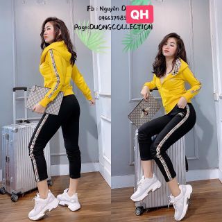 Bộ thể thao cotton da cá cao cấp