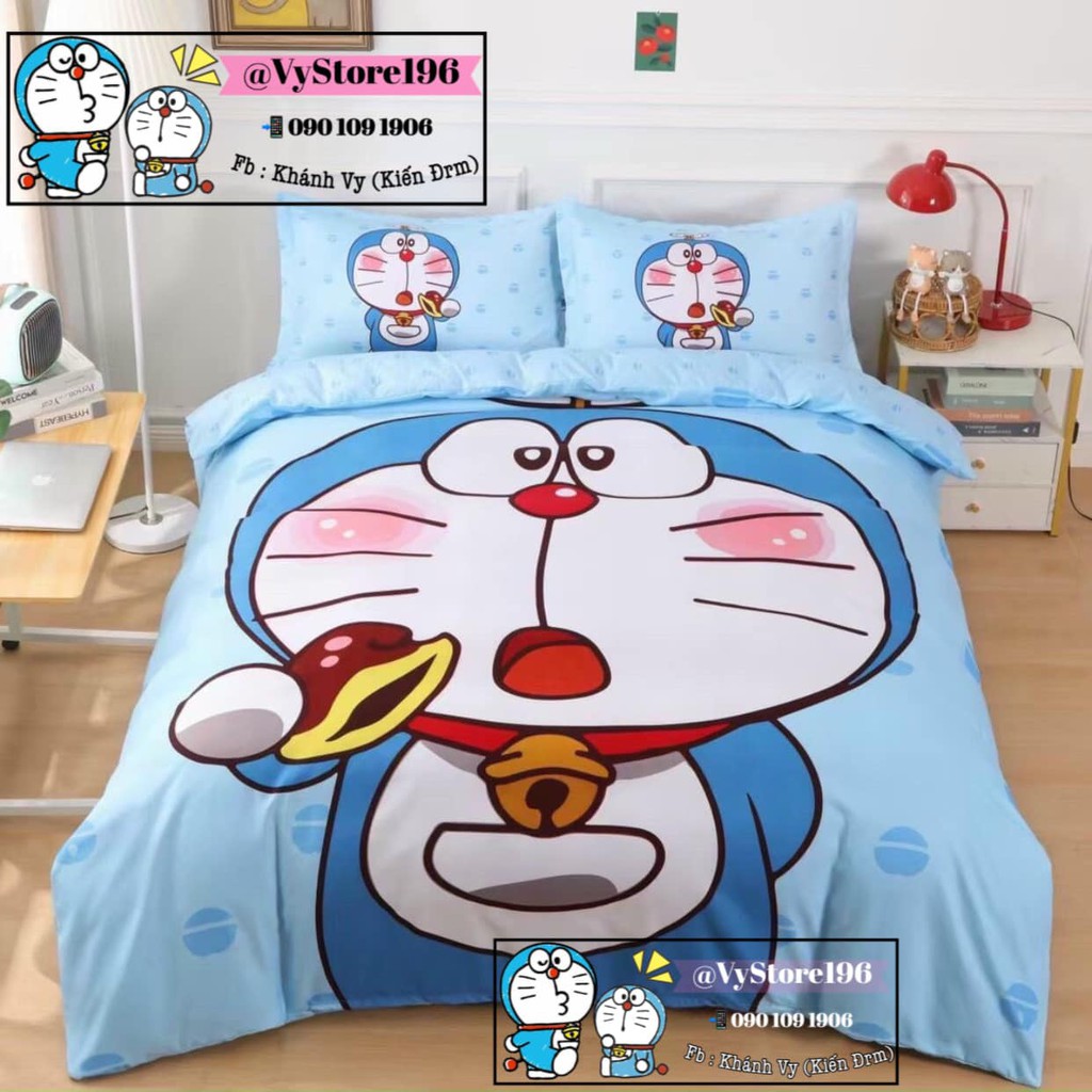 Grap giường Đôremon cao cấp xịn mát