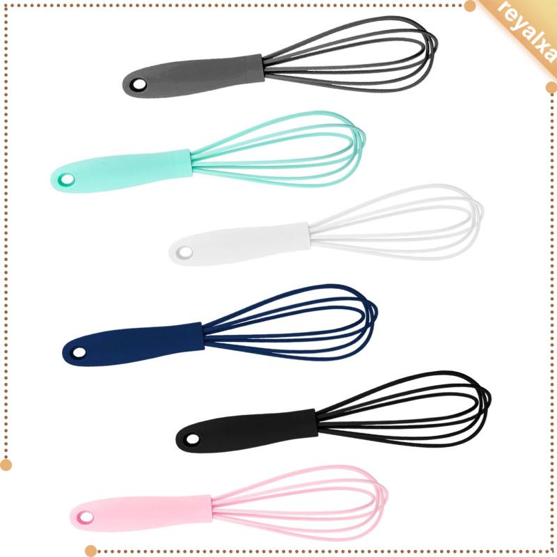 Dụng Cụ Đánh Trứng Cầm Tay Bằng Silicone Không Trầy Tiện Dụng Cho Nhà Bếp