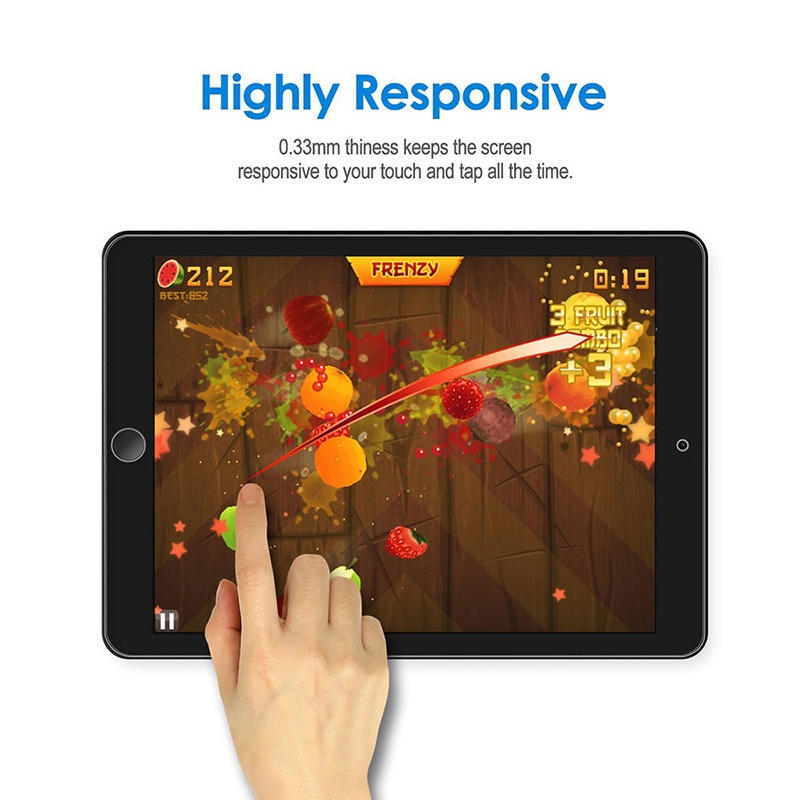 Kính Cường Lực 2.5D Bảo Vệ Màn Hình Chống Nổ Cho Apple IPad Pro 10.5 IPad 9.7 / IPad 10.5 0.33mm