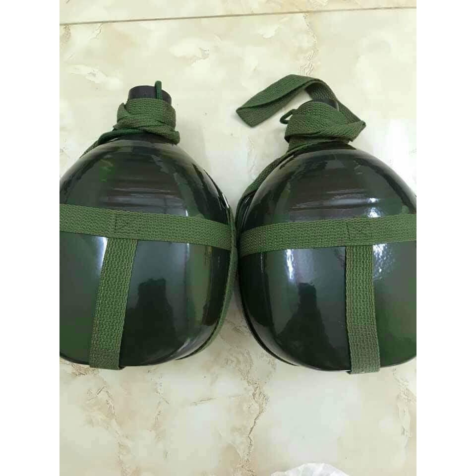 Bình Tông, Bình Bi Đông Vỏ Nhôm 🍾 dung tích 1 lít, 2 lít, 3 lít đựng nước, đựng rượu 🍾