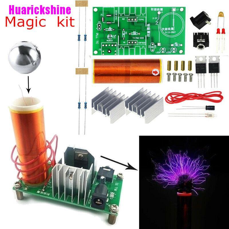 Bộ Dụng Cụ Tự Lắp Ráp Loa Điện Tử Mini Tesla Coil Plasma