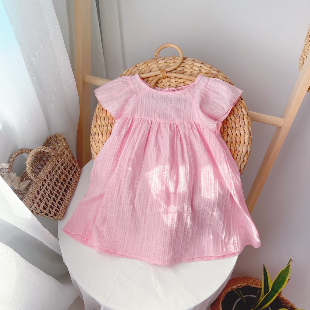 Váy công chúa cho bé💥𝐅𝐑𝐄𝐄𝐒𝐇𝐈𝐏💥Chất vải thô thoáng mát, không gây kích ứng da cho bé 11-24kg