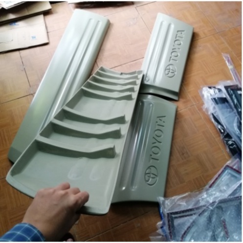 Ốp nẹp sườn, hông xe Toyota Fortuner đời 2006 - 2015 hàng mộc chưa sơn