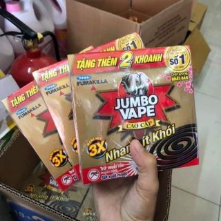 Nhang trừ muỗi  jumbo vape 3x ít khói s2 mạnh gấp 3 lần jumbo vape ít khói