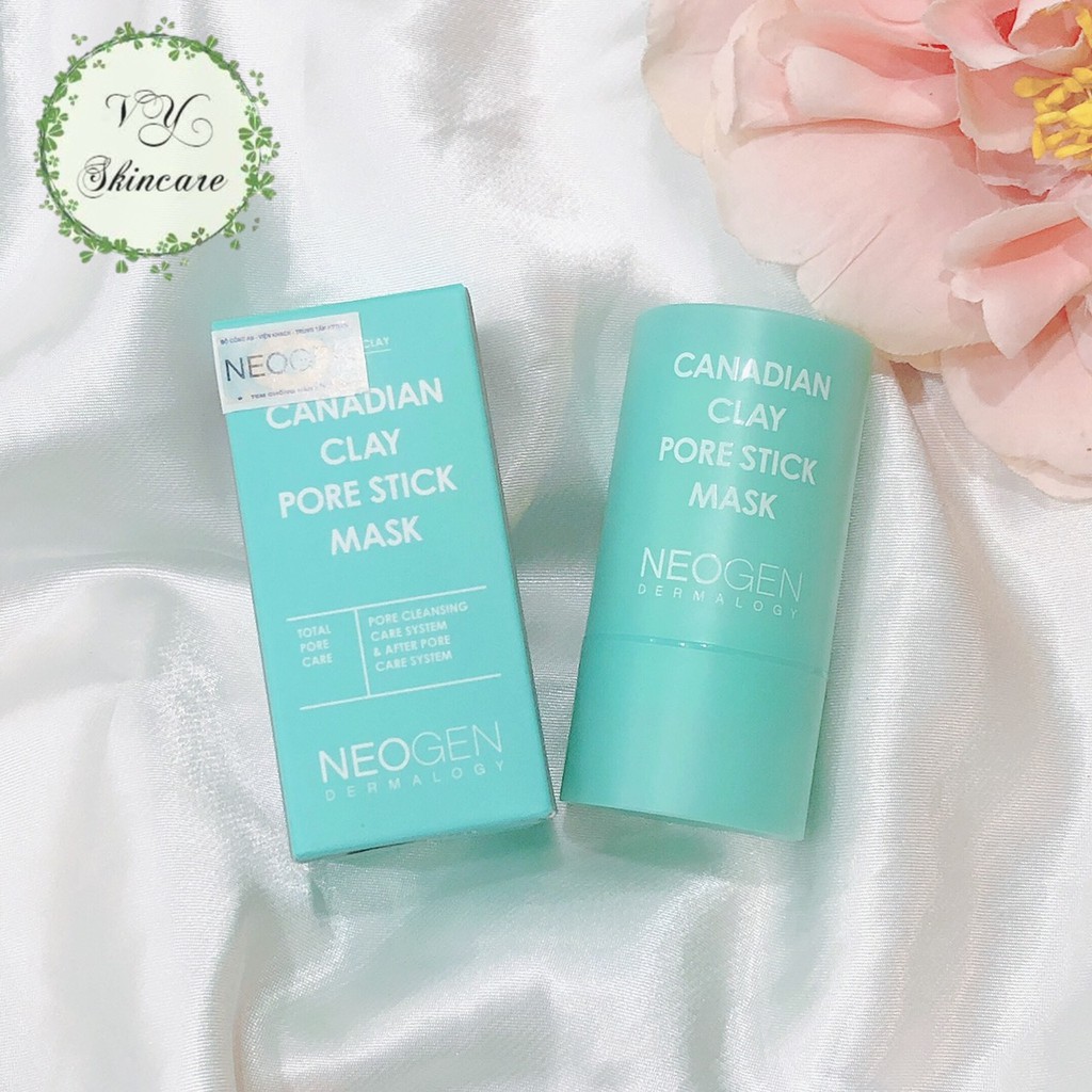 Thanh Lăn Neogen Dermalogy CANADIAN CLAY PORE STICK Giảm Mụn Đầu Đen 28g