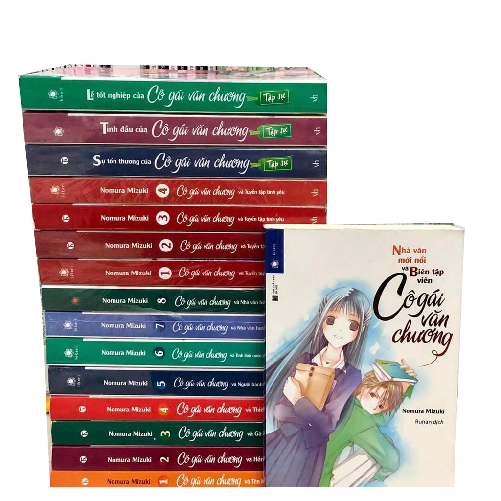 Sách Cô gái văn chương - Bộ 16 tập - Light Novel - Hikari