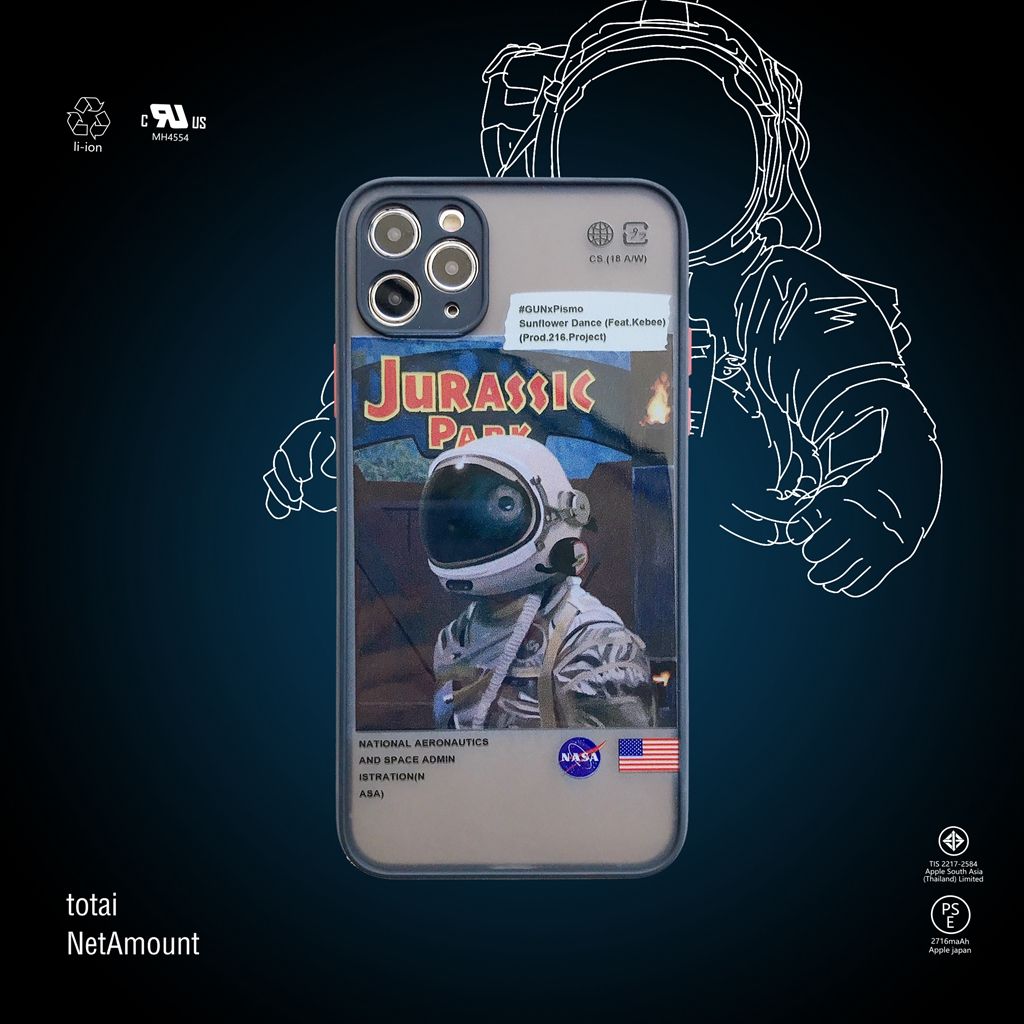 Ốp điện thoại PC họa tiết phi hành gia NASA độc đáo cho iPhone 11 Pro X XS Max XR 8 7 Plus SE 2020 | BigBuy360 - bigbuy360.vn