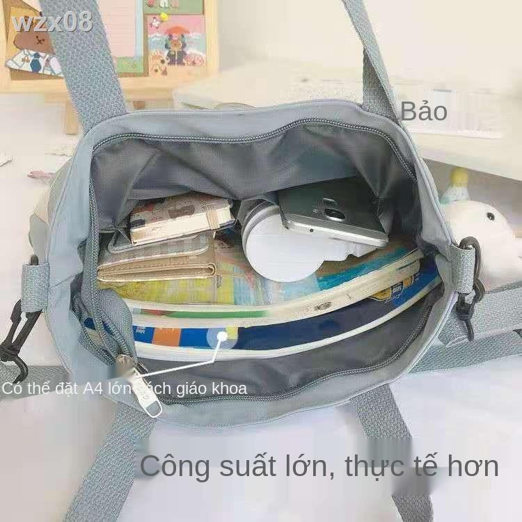 JK messenger bag nữ sinh phiên bản Hàn Quốc túi đeo vai dung tích lớn cho viên đại học xách tay chống mài mòn