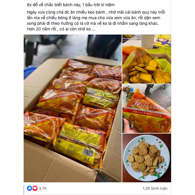 Bánh quy cam Hải Châu 130gr | BigBuy360 - bigbuy360.vn