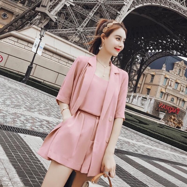 (Hàng Quảng Châu) SET VEST NỮ 3 CHI TIẾT | BigBuy360 - bigbuy360.vn