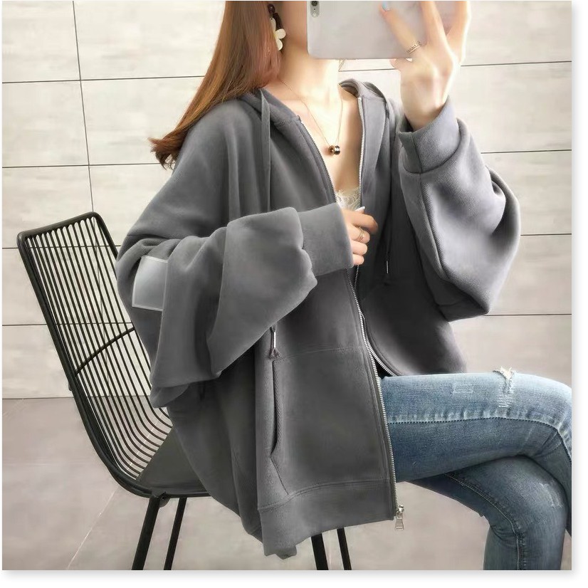 ÁO KHOAC HOODIE DAY KÉO THỜI TRANG SÀNH ĐIỆU HÀNG CAO CẤP