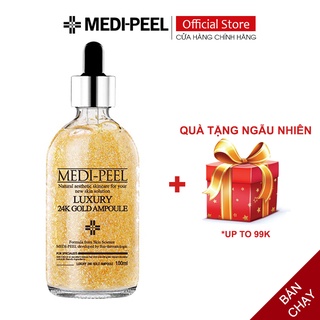 Tinh chất vàng giảm lão hóa da medi peel luxury 24k gold ampoule 100ml - hàn quốc