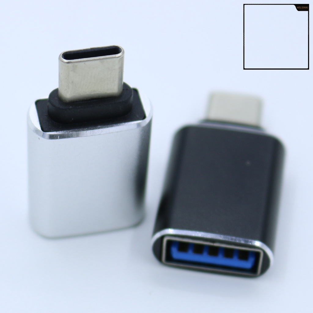 Đầu Chuyển Đổi Type-C Sang Usb 3.0 Otg Mini Bằng Kim Loại Cho Điện Thoại Di Động