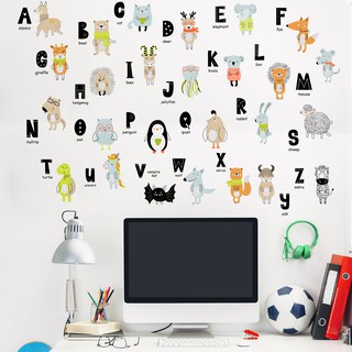 Decal Dán Tường Bảng Chữ Cái