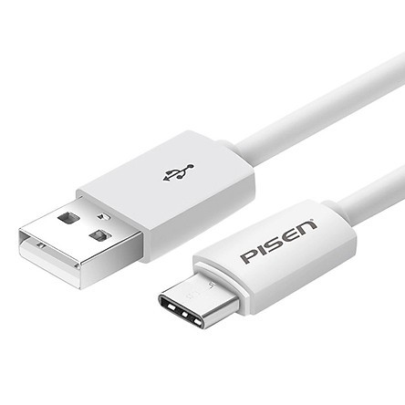 Dây Cáp Sạc USB MU09 Type-C Pisen dài 1m - HÀNG CHÍNH HÃNG