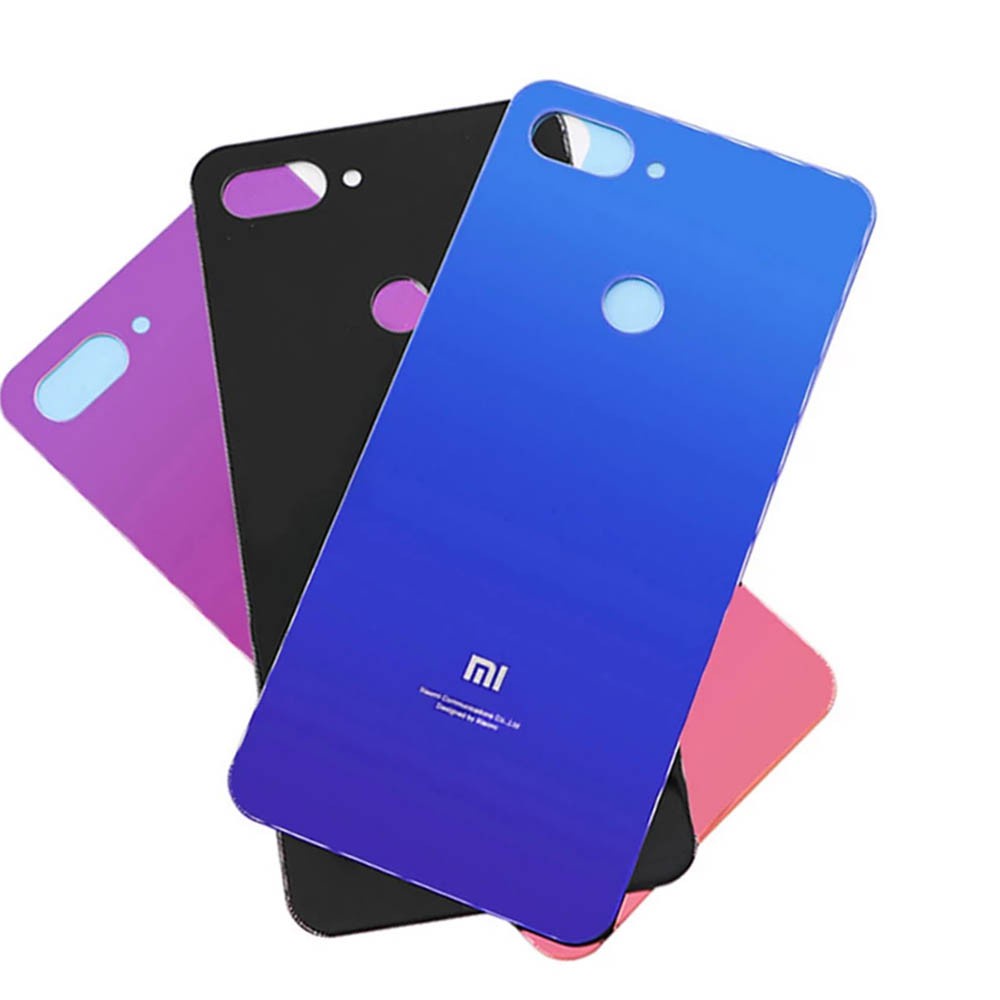 Mặt Lưng Điện Thoại Bằng Kính Thay Thế Chuyên Dụng Cho Xiaomi Mi 8 lite Mi8 lite 8lite