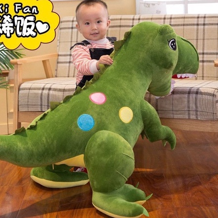 Gấu Bông - Thú Nhồi Bông Khủng Long Bạo Chúa Gối Ôm Quà Tặng Cho Bé Ngộ Nghĩnh Gấu Nhập Khẩu
