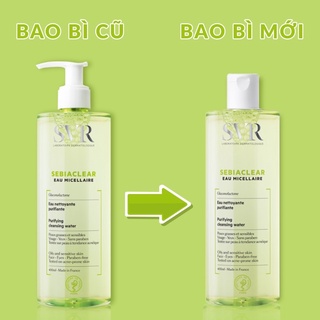 Nước tẩy trang SVR SebiaClear Eau Micellar Water