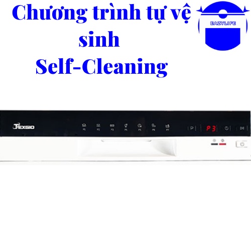Máy rửa bát Texgio 8 Bộ TG-DTW558
