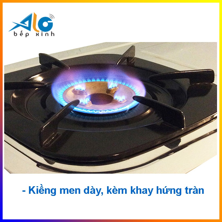 Bếp gas Rinnai RV-577BK - Mặt bếp inox -  Dài 70cm - có đầu hâm lửa nhỏ - BH 2 năm - Alo Bếp Xinh