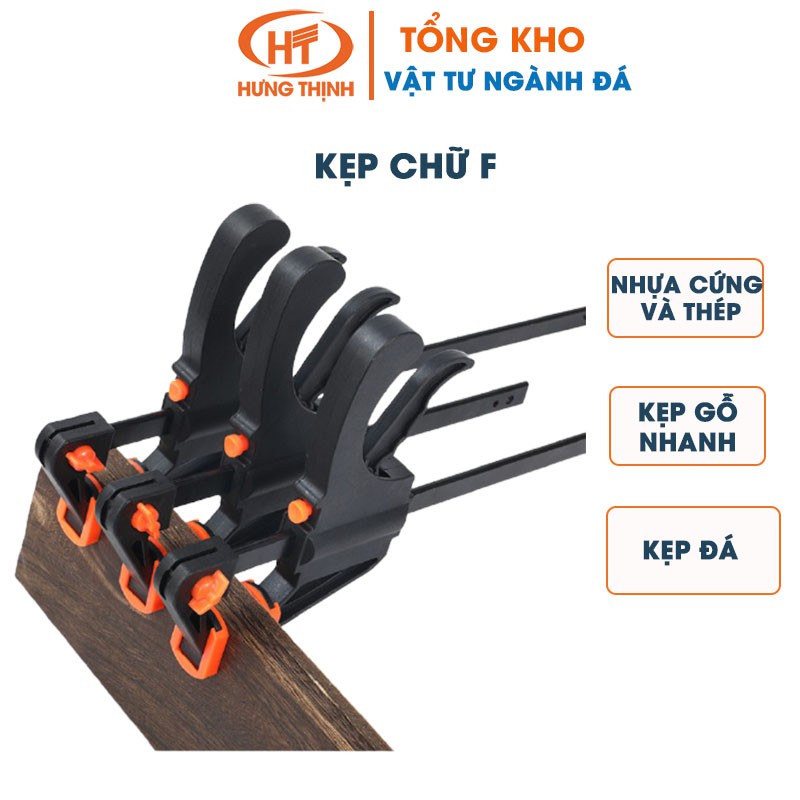 Kẹp chữ F- Kẹp gỗ nhanh - Kẹp đá- Cảo kẹp gỗ định vị vị trí