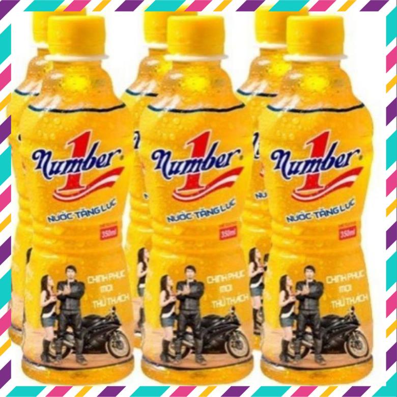 6 chai Nước tăng lực Number One chai 330ml