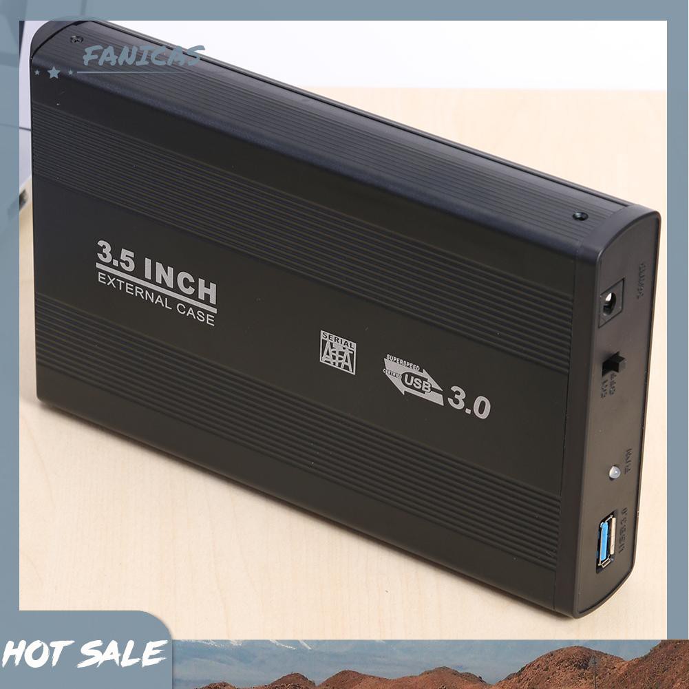 Hộp Đựng Ổ Cứng Ngoài 3.5 Inch Usb 3.0 Sang Sata Ssd Hdd | BigBuy360 - bigbuy360.vn