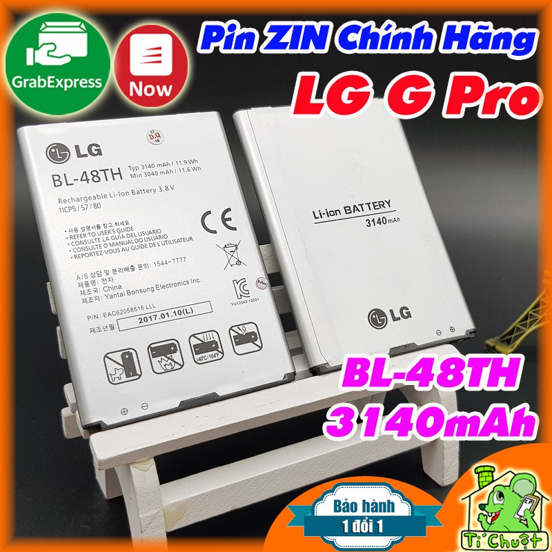 [Chính Hãng][Ảnh Thật] Pin LG G Pro BL-48TH 3140mah ZIN Máy