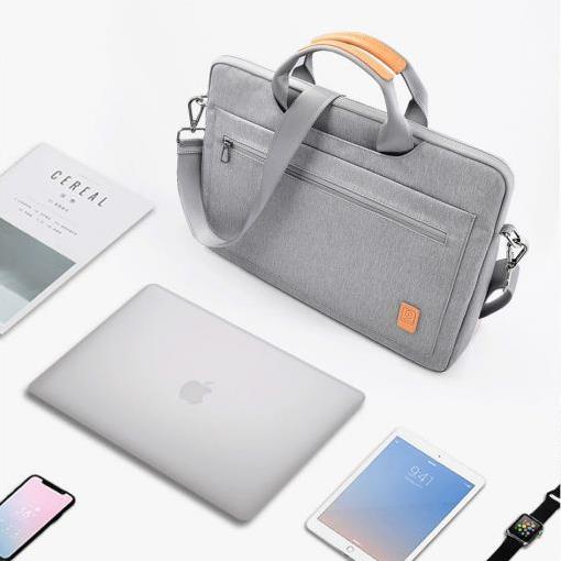 Túi chống sốc Laptop Macbook Wiwu Pioneer Shoulder bảo vệ an toàn (quai đeo)