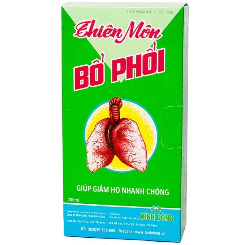 Thiên Môn Bổ Phổi