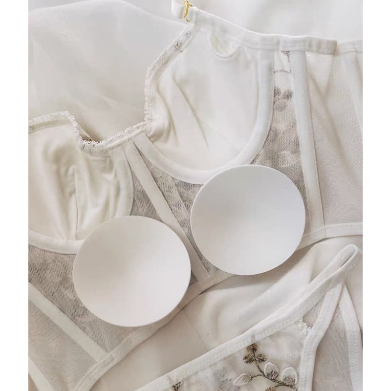 [VIDEO THẬT] Set áo lót nữ có gọng mút mỏng Yuri Corset S1103 Bralettehousevn | BigBuy360 - bigbuy360.vn