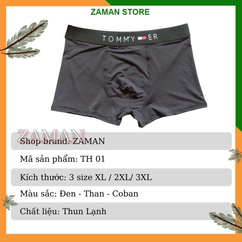Quần lót nam thông hơi thoáng khí, quần sịp nam boxer đùi nhật bản co dãn đa chiều thoáng mát - ZAMAN