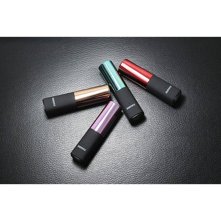 Pin sạc dự phòng thỏi son Remax 2.400mAh chính hãng