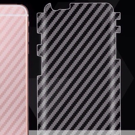 Miếng dán Carbon chống xước lưng, che khuyết điểm IP 5/5s/5se/5s/6/6s/6p/6sp/7/8/7p/8p/SE/x/xsmax/11/11promax