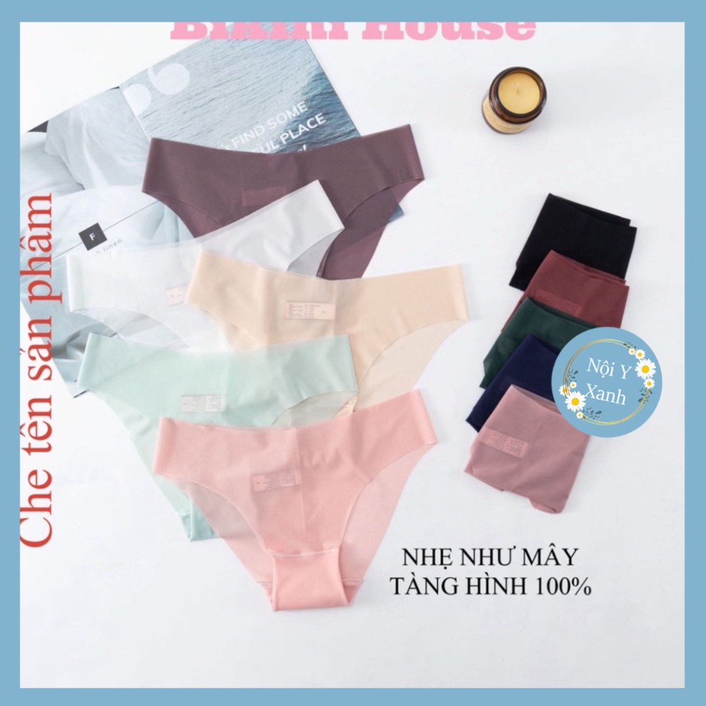 Quần Lót Nữ ❤️ Quần Lót Tam Giác Chất Voan Tuyết Tàng Hình Cao Cấp 99076 nội y xanh thiết kế thoáng mát