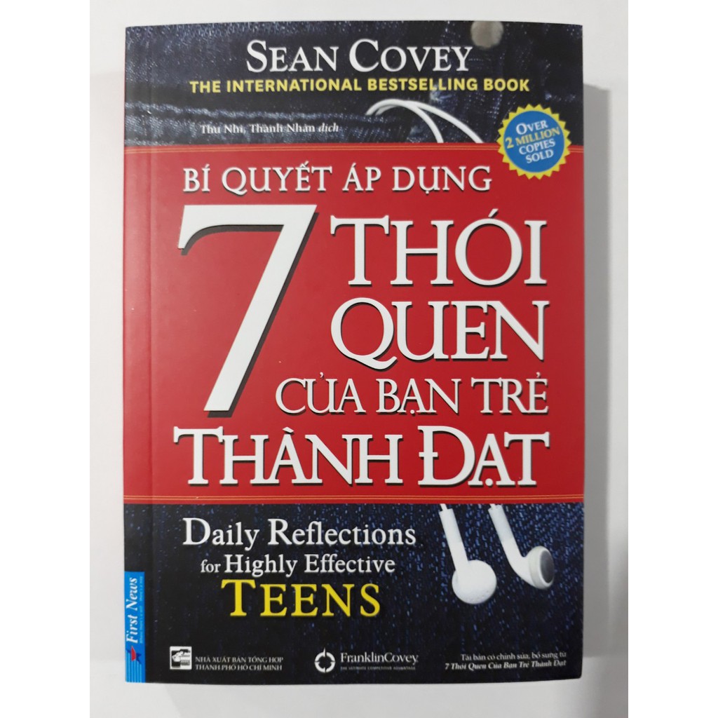 Sách - Bí Quyết Áp Dụng 7 Thói Quen Của Bạn Trẻ Thành Đạt (Khổ Nhỏ)