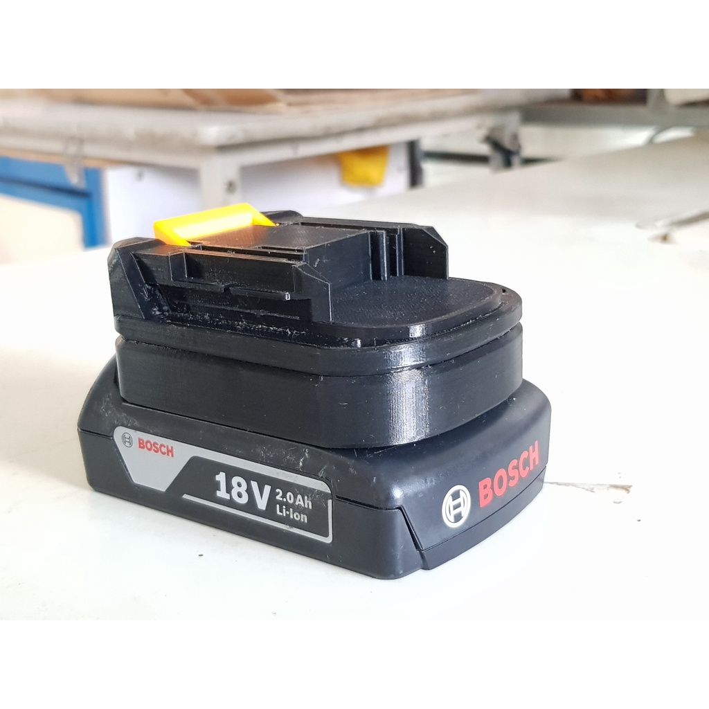 Đế chuyển Pin Bosch 18v Trượt sử dụng cho máy Makita Trượt