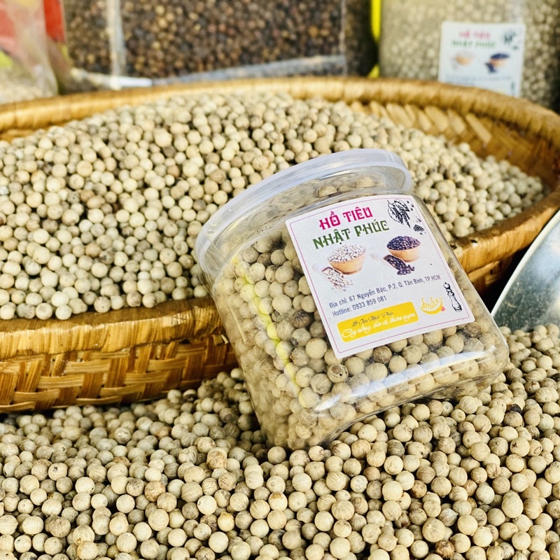 Tiêu Sọ Sạch NHẬT PHÚC - Nguyên Hạt, Nguyên Chất 100%(hũ 120ml)