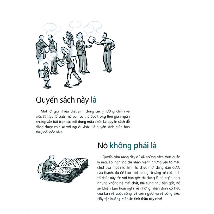 Sách - Tái Tạo Tổ Chức: Phá Vỡ Rào Cản, Thổi Bùng Sinh Khí