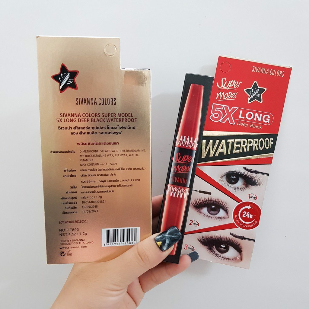 MASCARA THẦN THÁNH 5X LONG #SIVANA