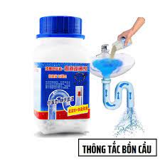 Bột Thông Tắc Nghẽn Cống Nắp Xanh, Bột Thông Bồn Cầu Thông Cống Tránh Tắc Nghẽn Vệ Sinh Đường Ống Nước