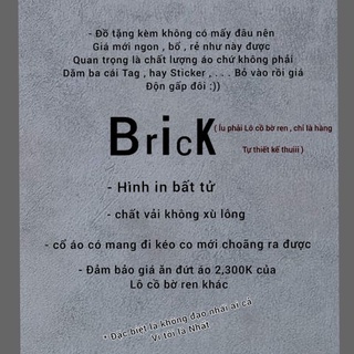 [ Brick ]  Brick's Dollar shirt - Áo Dollar Brick